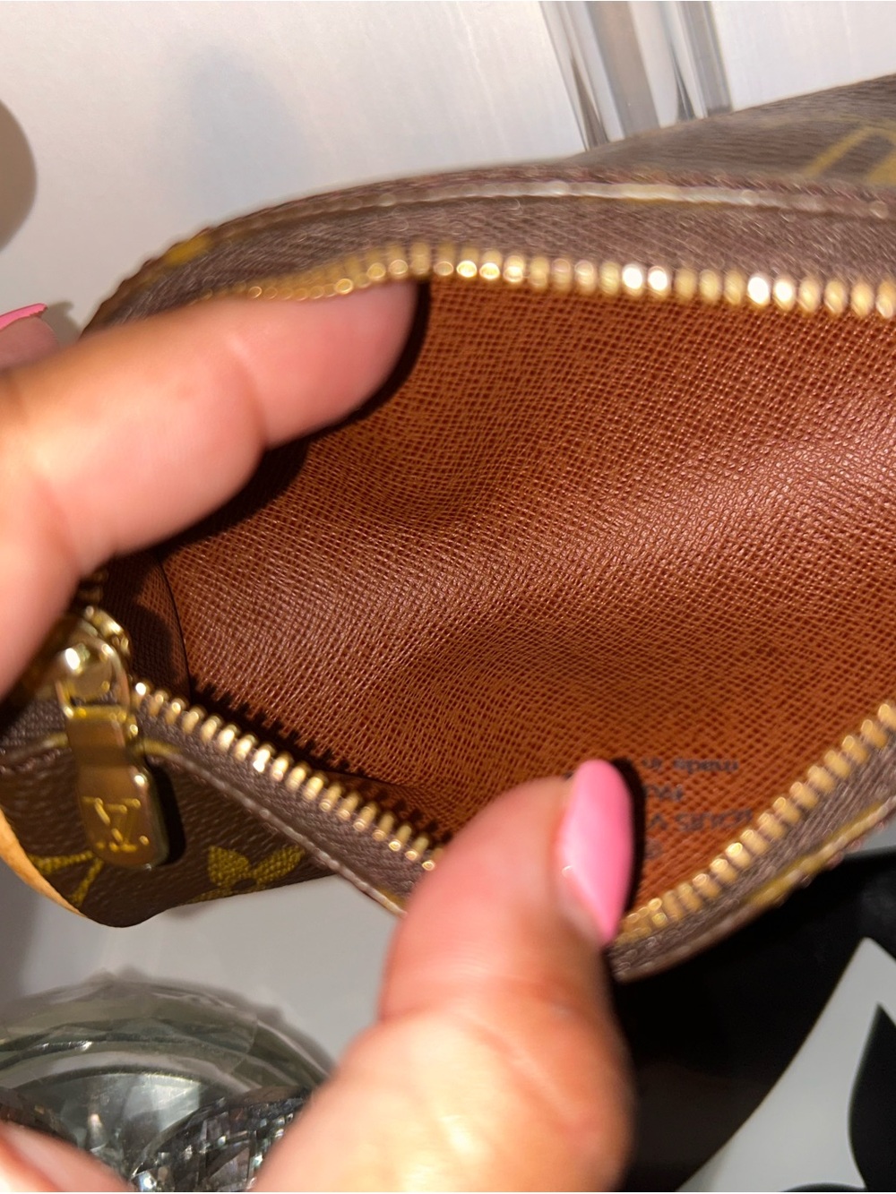 Authentic Louis Vuitton Brown Classic Monogram Mini Papillon Bag - Picture 7 of 9